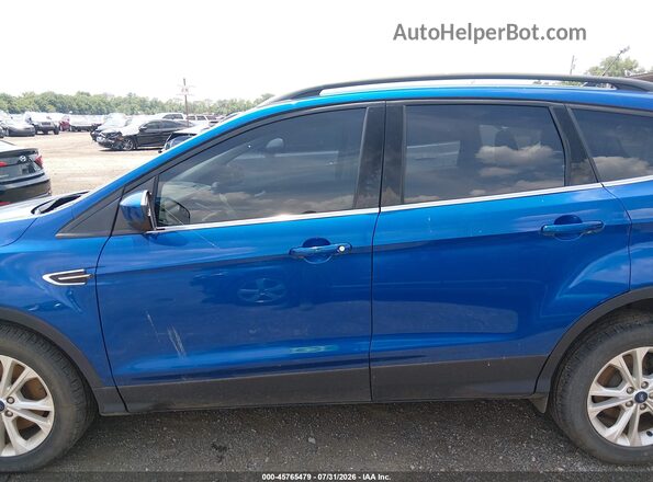 1FMCU9GD7JUC30588 2018 FORD ESCAPE Blue სალონის 360-გრადუსიანი ხედი