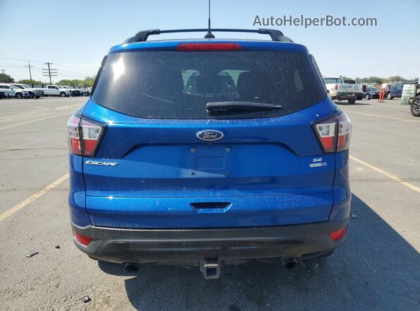 1FMCU9GD7JUC94937 2018 FORD ESCAPE Синий Вид сзади