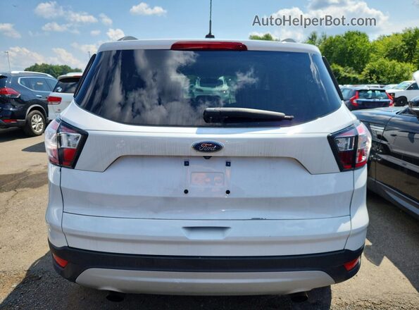 1FMCU9GD7JUD06312 2018 FORD ESCAPE White Widok z tyłu