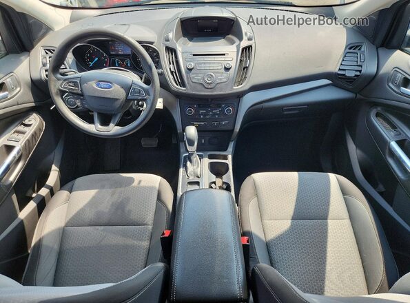 1FMCU9GD7JUD06312 2018 FORD ESCAPE White Widok deski rozdzielczej