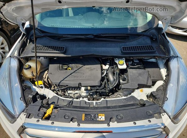 1FMCU9GD7JUD06312 2018 FORD ESCAPE White Widok komory silnika
