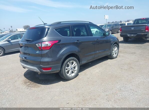 1FMCU9GD7JUD08660 2018 FORD ESCAPE Gray უკანა მარჯვენა