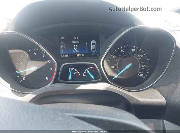 1FMCU9GD7JUD08660 2018 FORD ESCAPE Gray უკანა სავარძლების ხედი
