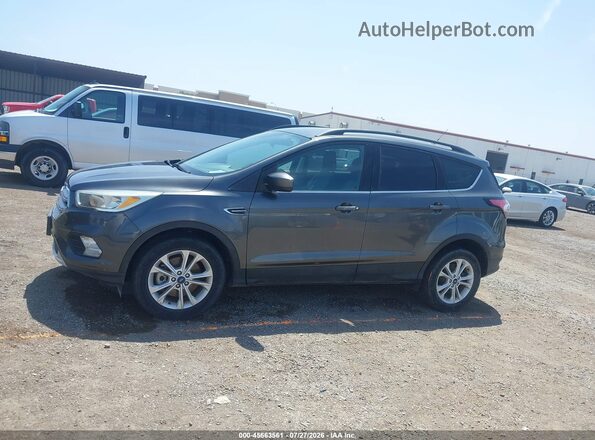 1FMCU9GD7JUD08660 2018 FORD ESCAPE Gray 