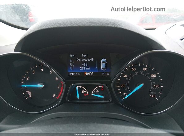 1FMCU9GD7JUD08822 2018 FORD ESCAPE Синий Вид задних сидений
