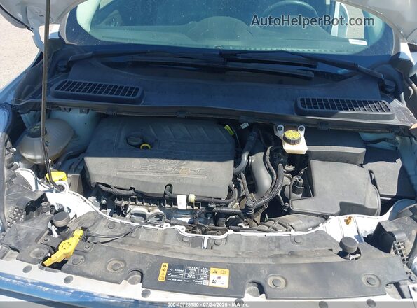 1FMCU9GD7JUD08898 2018 FORD ESCAPE Белый Вид сзади