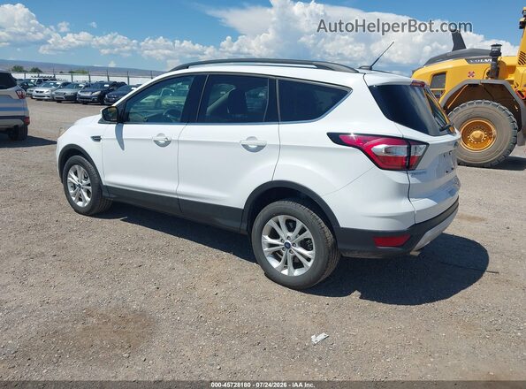 1FMCU9GD7JUD08898 2018 FORD ESCAPE Белый Задняя левая четверть