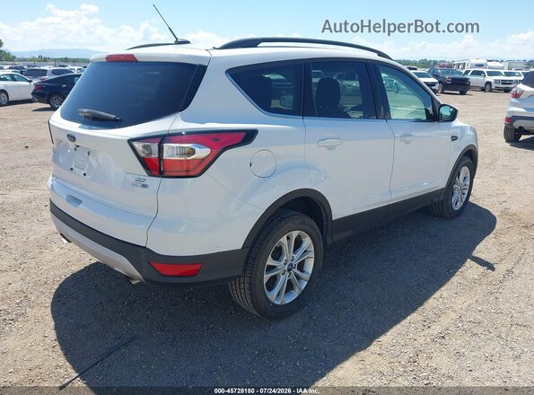 1FMCU9GD7JUD08898 2018 FORD ESCAPE Белый Задняя правая четверть