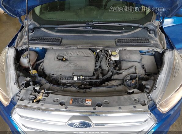 1FMCU9GD7JUD08920 2018 FORD ESCAPE Blue Vista trasera