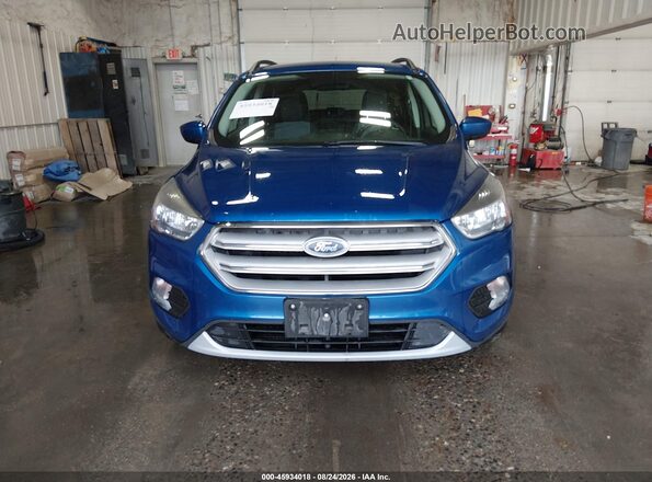 1FMCU9GD7JUD08920 2018 FORD ESCAPE Blue Vista del cuadro de instrumentos