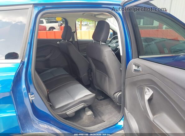 1FMCU9GD7JUD31078 2018 FORD ESCAPE Blue Widok naklejki z numerem VIN