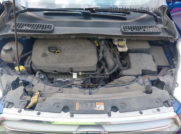 1FMCU9GD7JUD31078 2018 FORD ESCAPE Blue Widok z tyłu