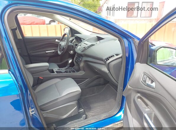 1FMCU9GD7JUD31078 2018 FORD ESCAPE Blue Widok wnętrza z przodu