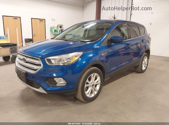 1FMCU9GD7KUA80869 2019 FORD ESCAPE Синий Передняя левая четверть
