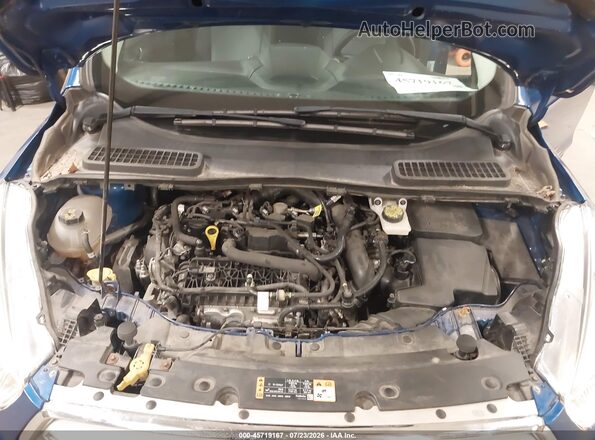 1FMCU9GD7KUA80869 2019 FORD ESCAPE Синий Вид сзади