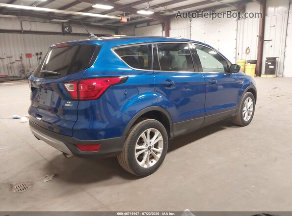 1FMCU9GD7KUA80869 2019 FORD ESCAPE Синий Задняя правая четверть