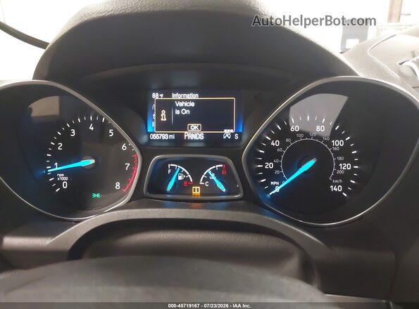 1FMCU9GD7KUA80869 2019 FORD ESCAPE Синий Вид задних сидений
