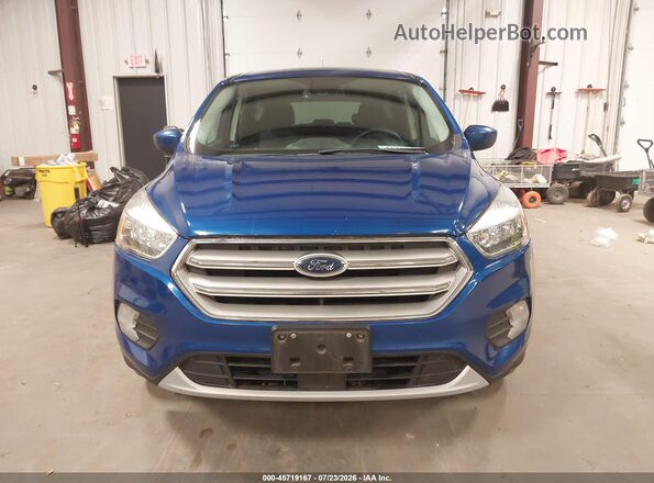 1FMCU9GD7KUA80869 2019 FORD ESCAPE Синий Вид задней части салона