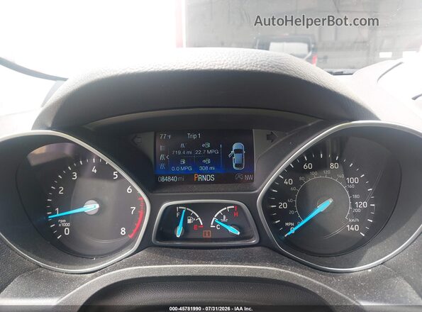 1FMCU9GD7KUA80872 2019 FORD ESCAPE Black Вид задніх сидінь