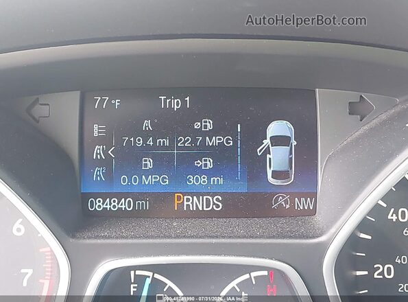 1FMCU9GD7KUA80872 2019 FORD ESCAPE Black 