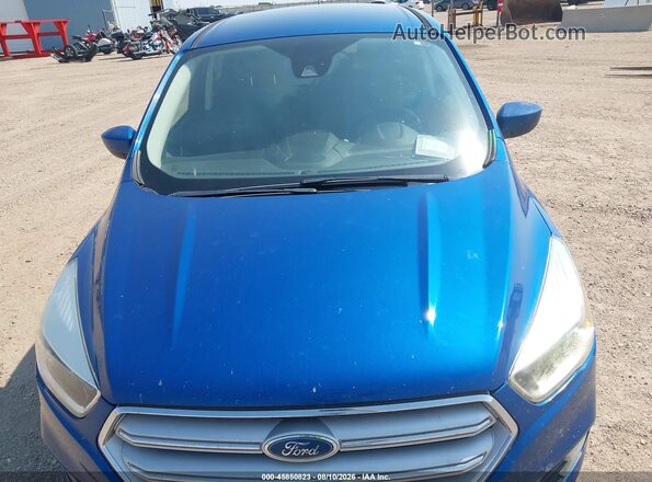 1FMCU9GD7KUB66862 2019 FORD ESCAPE Синий Вид спереди