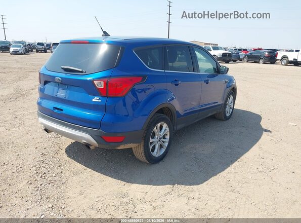 1FMCU9GD7KUB66862 2019 FORD ESCAPE Синий Задняя правая четверть