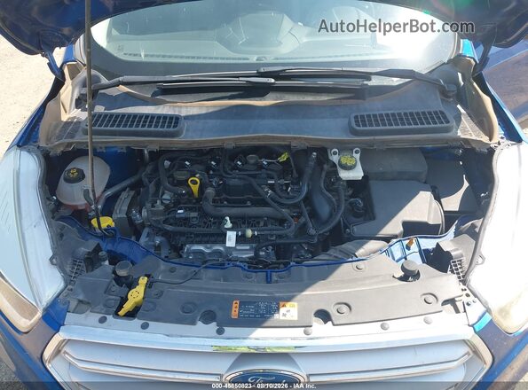 1FMCU9GD7KUB66862 2019 FORD ESCAPE Синий Вид сзади