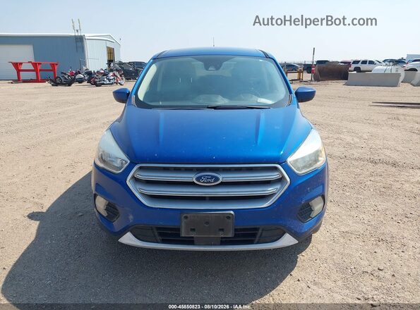 1FMCU9GD7KUB66862 2019 FORD ESCAPE Синий Вид щитка приборов