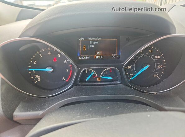 1FMCU9GD8HUC52030 2017 FORD ESCAPE White Սարքավորումների վահանակի տեսք