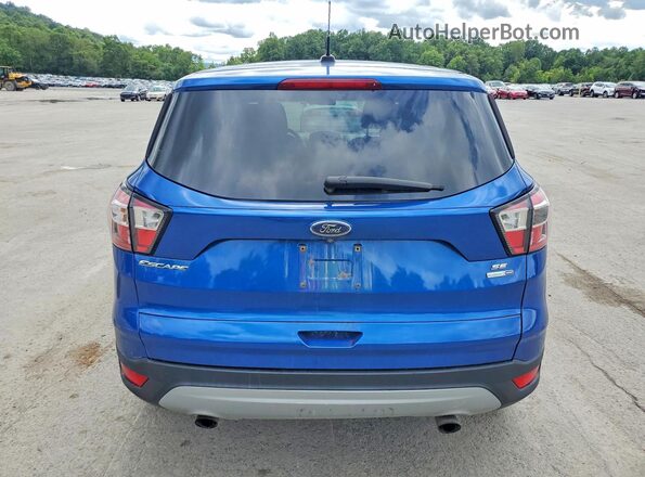 1FMCU9GD8HUD50118 2017 FORD ESCAPE Синий Вид сзади