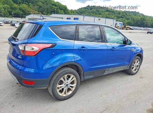 1FMCU9GD8HUD50118 2017 FORD ESCAPE Синий Задняя правая четверть