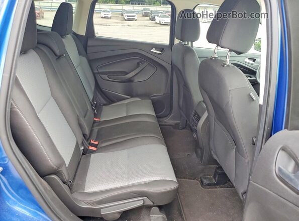 1FMCU9GD8HUD50118 2017 FORD ESCAPE Синий Вид задней части салона