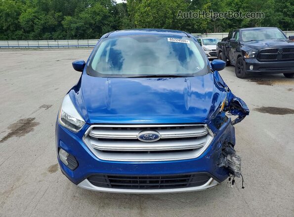 1FMCU9GD8HUD50118 2017 FORD ESCAPE Синий Вид спереди