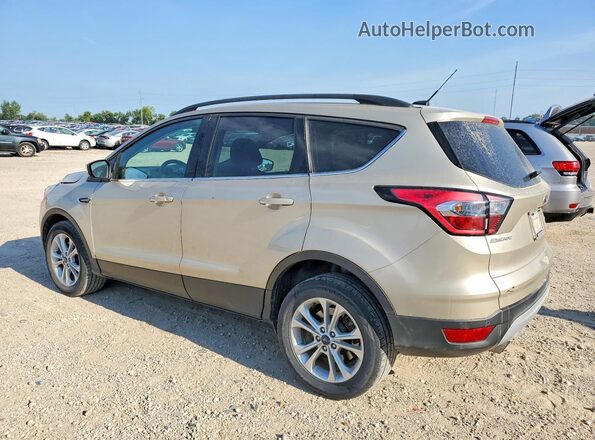 1FMCU9GD8HUE34066 2017 FORD ESCAPE Gold Rear left