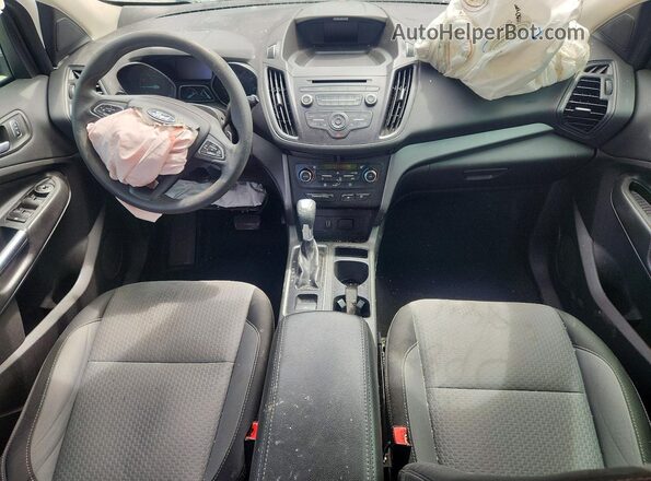 1FMCU9GD8HUE48811 2017 FORD ESCAPE White Widok deski rozdzielczej