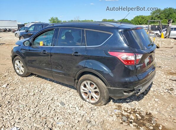 1FMCU9GD8JUA10828 2018 FORD ESCAPE Black უკანა მარცხენა