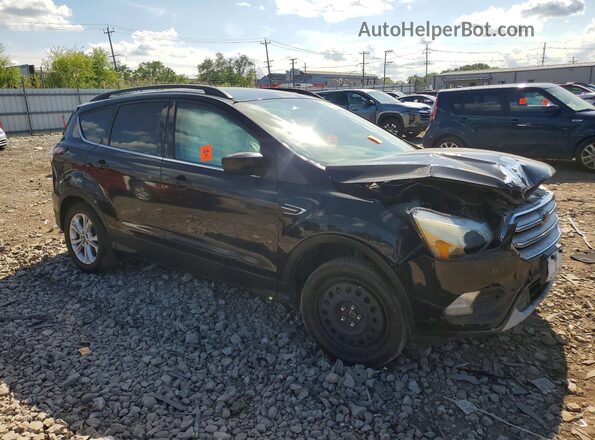 1FMCU9GD8JUA10828 2018 FORD ESCAPE Black წინა მარჯვენა