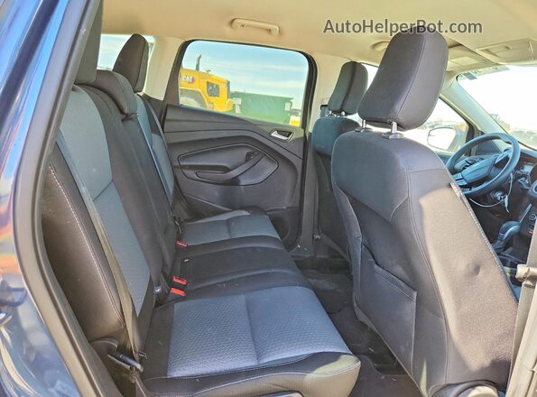 1FMCU9GD8JUA23241 2018 FORD ESCAPE Blue უკანა სალონის ხედი