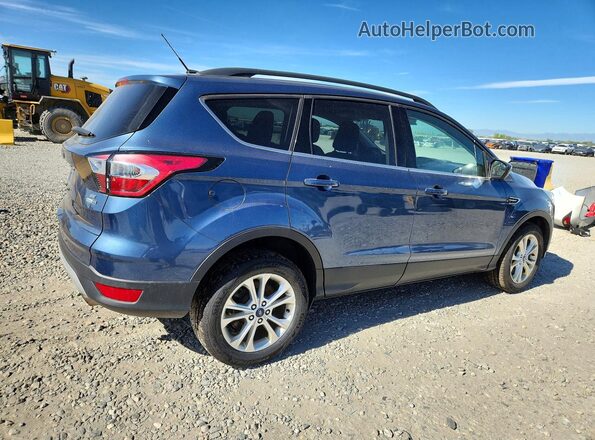 1FMCU9GD8JUA23241 2018 FORD ESCAPE Blue უკანა მარჯვენა
