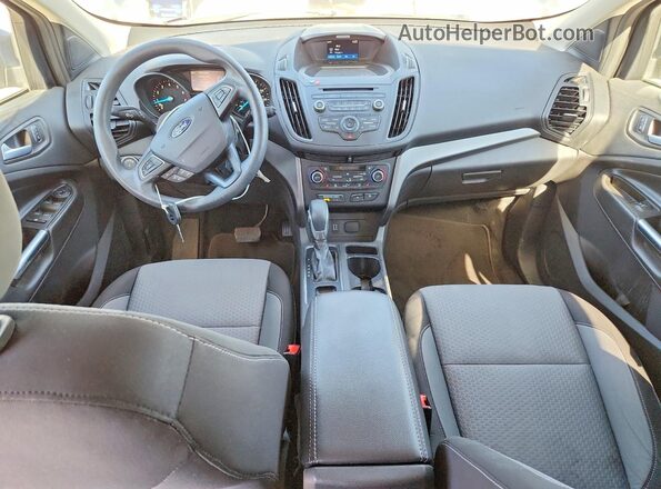 1FMCU9GD8JUA23241 2018 FORD ESCAPE Blue წინა პანელის ხედი