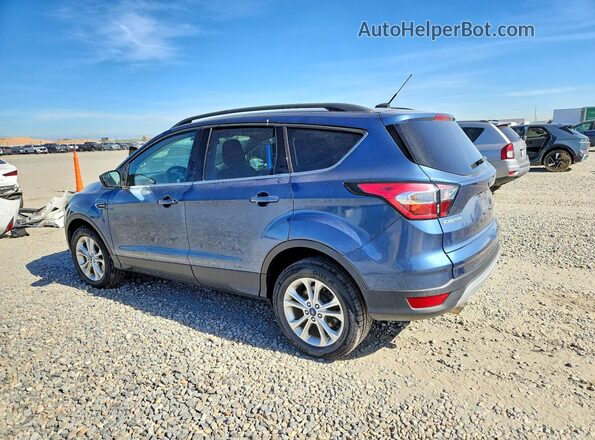 1FMCU9GD8JUA23241 2018 FORD ESCAPE Blue უკანა მარცხენა