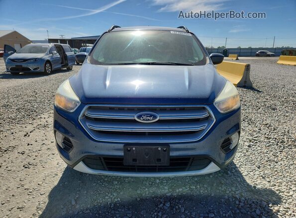 1FMCU9GD8JUA23241 2018 FORD ESCAPE Blue წინა ხედი