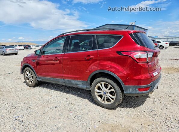 1FMCU9GD8JUB23565 2018 FORD ESCAPE Red უკანა მარცხენა
