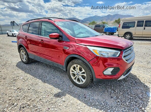 1FMCU9GD8JUB23565 2018 FORD ESCAPE Red წინა მარჯვენა