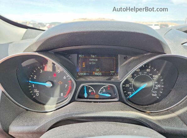 1FMCU9GD8JUB23565 2018 FORD ESCAPE Red ხელსაწყოთა პანელის ხედი