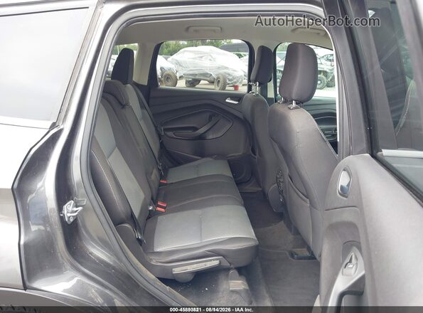 1FMCU9GD8JUB61099 2018 FORD ESCAPE Gray Widok naklejki z numerem VIN