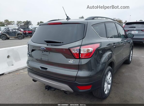 1FMCU9GD8JUB61099 2018 FORD ESCAPE Gray Tył prawy