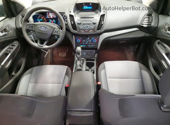 1FMCU9GD8JUB75925 2018 FORD ESCAPE Gray Вид панелі приладів