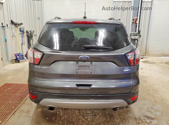 1FMCU9GD8JUB75925 2018 FORD ESCAPE Gray Вид ззаду