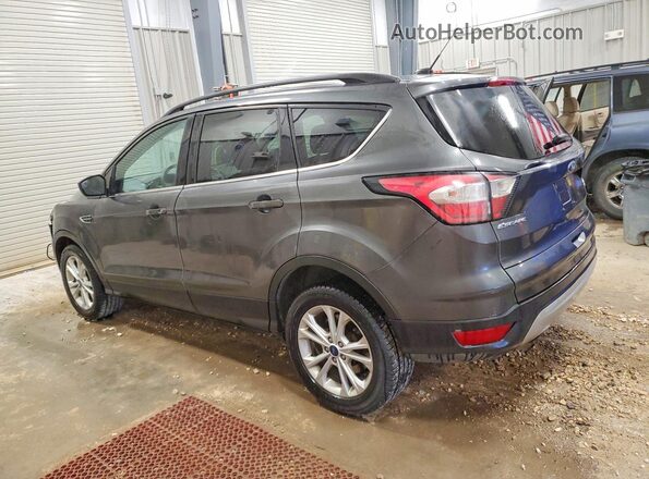 1FMCU9GD8JUB75925 2018 FORD ESCAPE Gray Задня ліва чверть